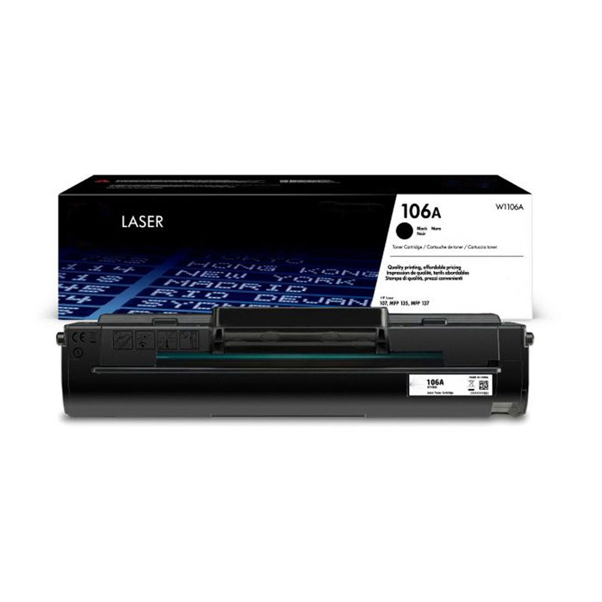 HP TONER 106A W1106A BLACK