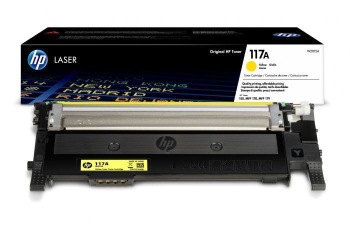 HP TONER 117A W2072A YELLOW