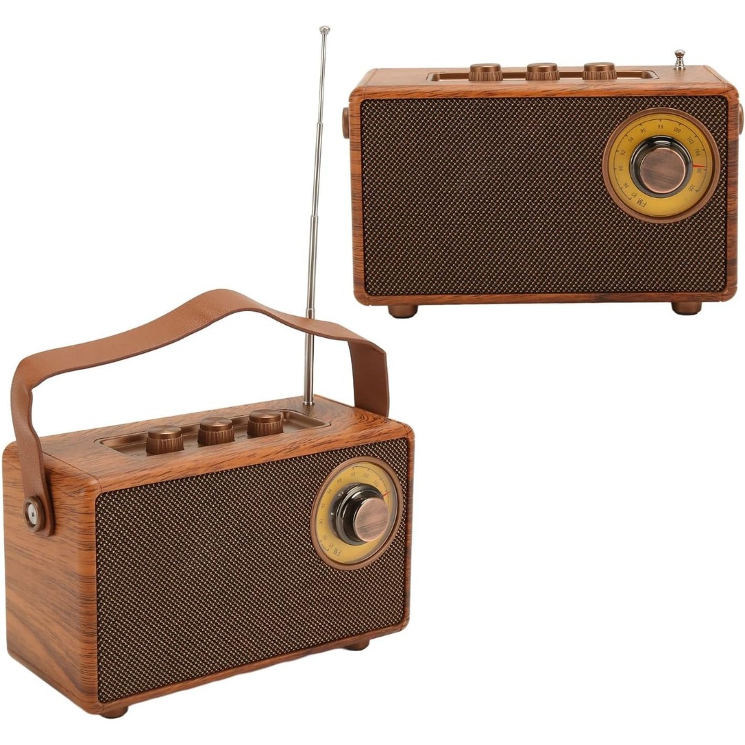 Portable Retro Bluetooth Speaker