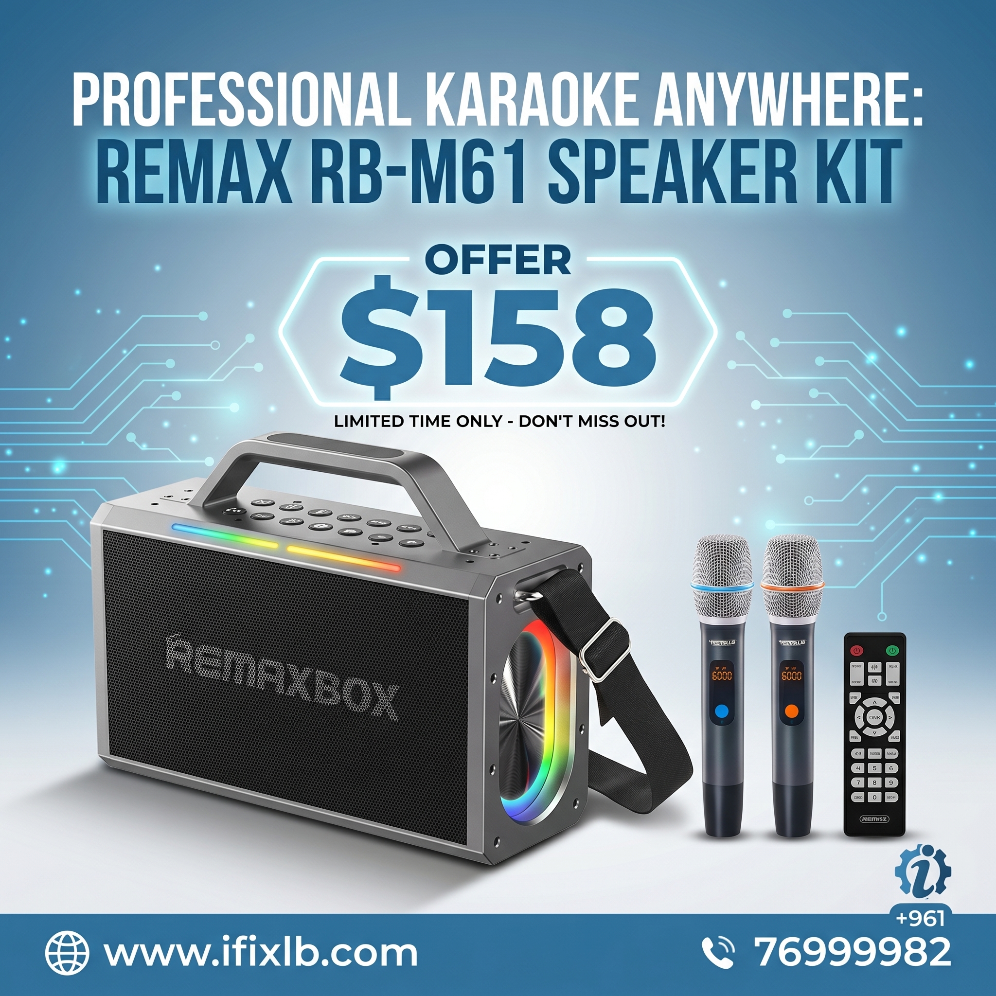 REMAX RB-M61 SPEAKER