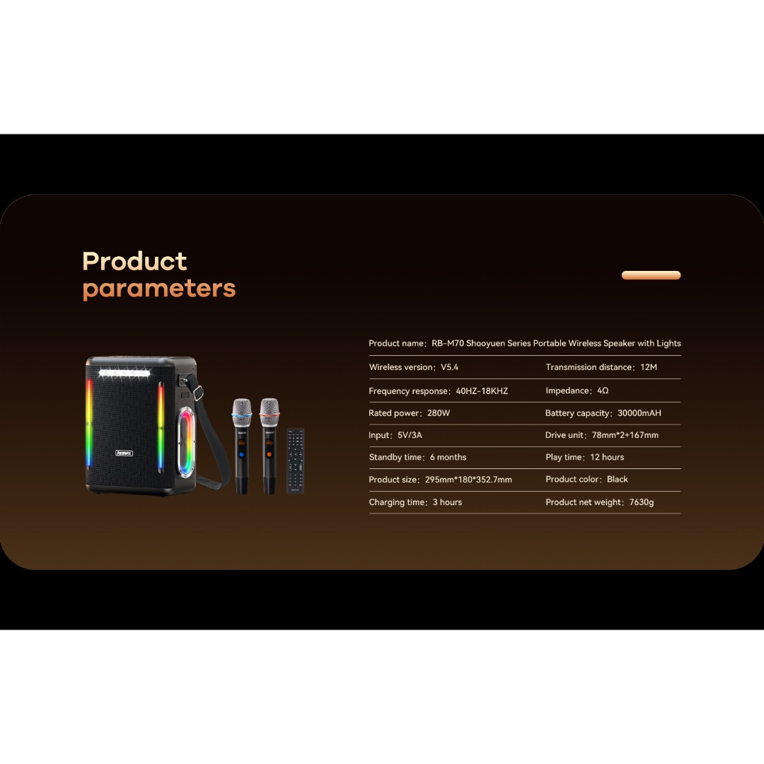 REMAX RB-M70 Speaker