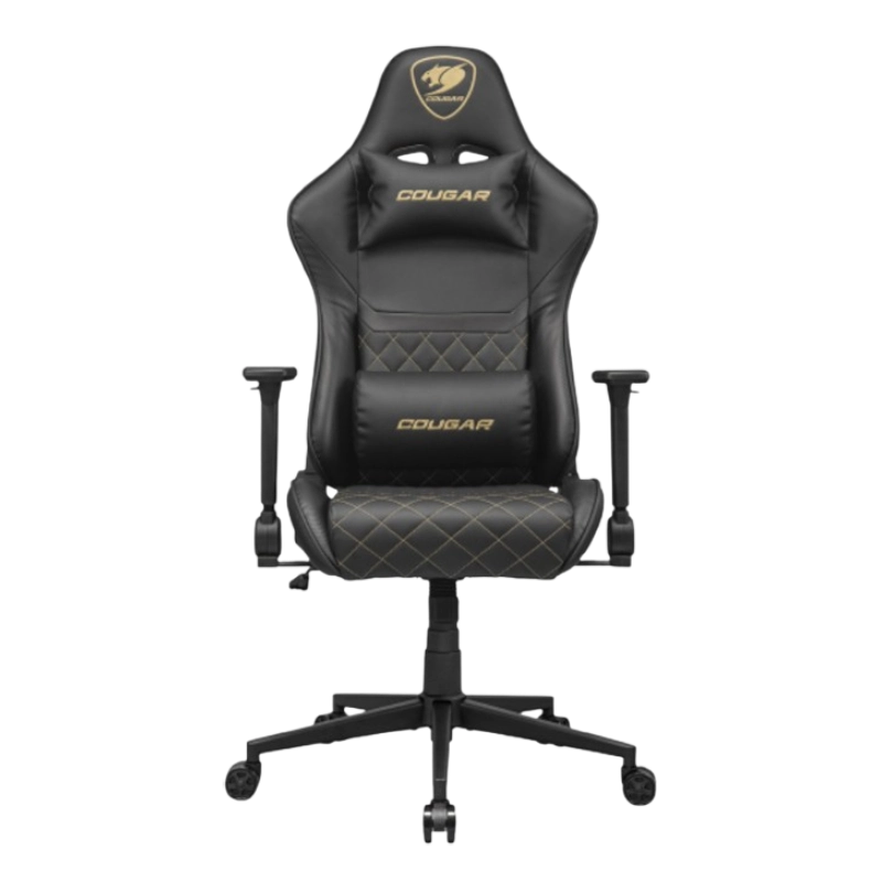 Cougar Armor One V2 Gaming Chair – Gold Tax Free