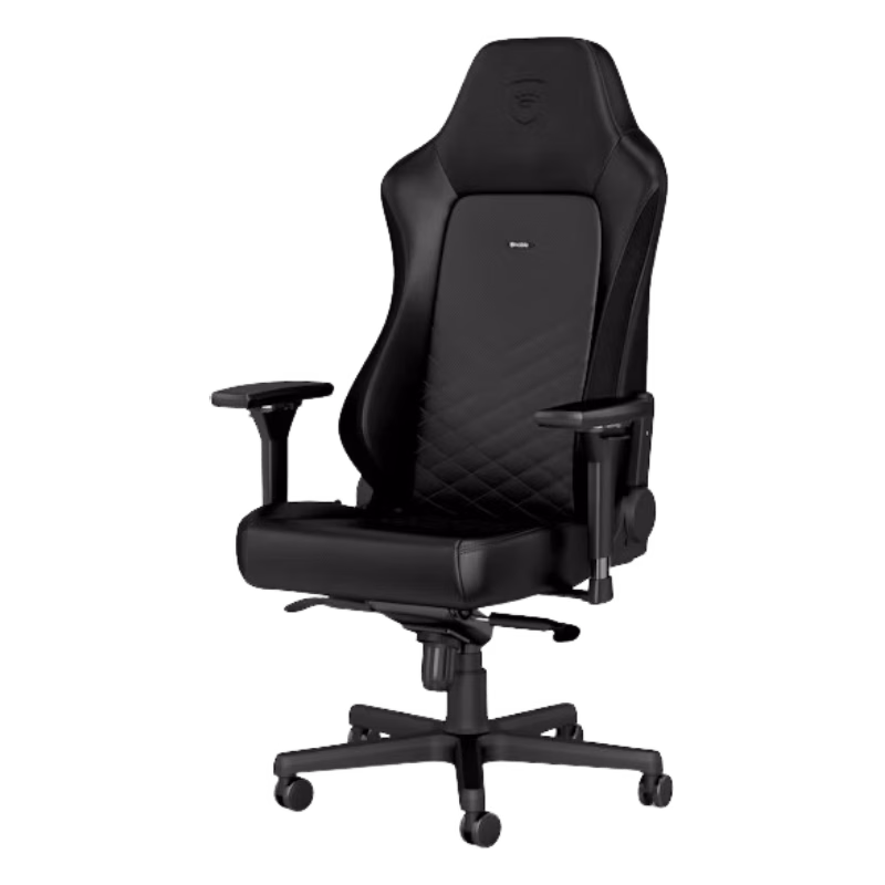 Noblechairs HERO Gaming Chair – Black | NBL-HRO-PU-BLA | Tax Free