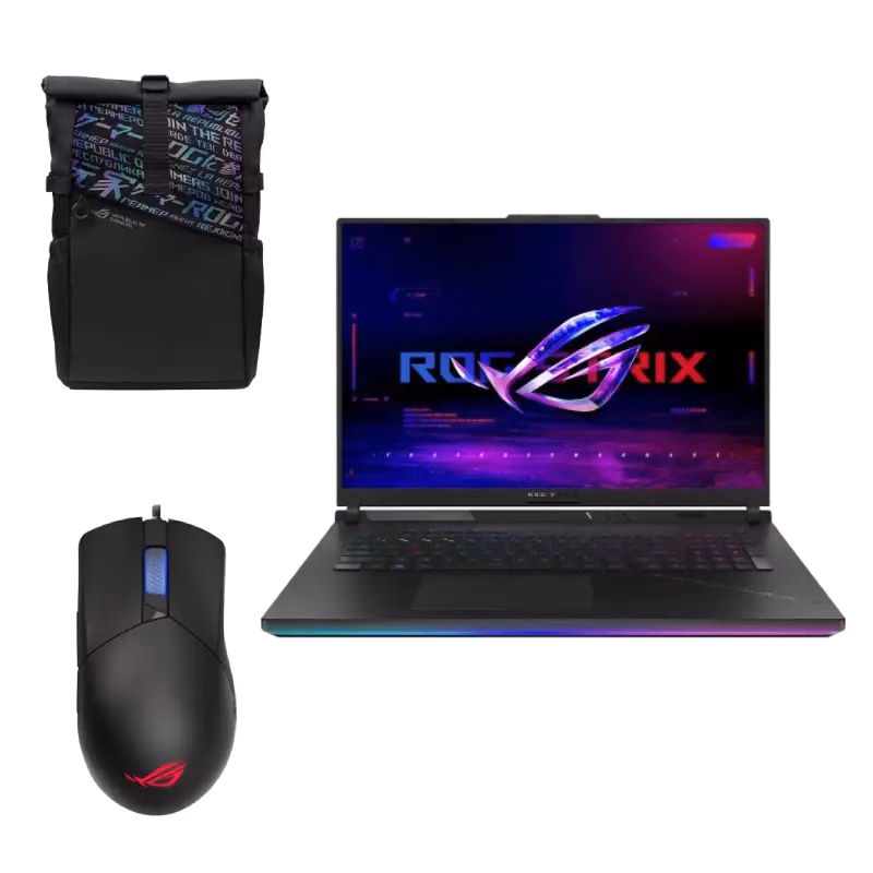 Asus Rog Strix Scar 18 | Core i9-14900HX – 64GB – 1TB NVMe – RTX 4090 – 18″ | 3 Year Warranty