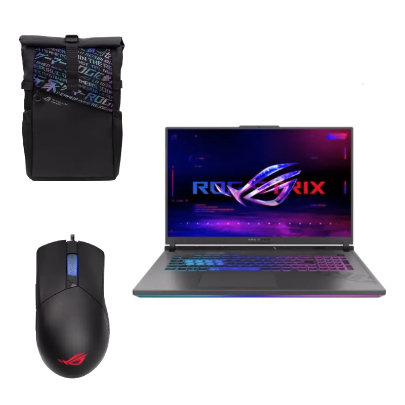 Asus Rog Strix G18 | Core i9-14900HX – 32GB – 1TB NVMe – RTX4080 – 18″ | 3 Year Warranty