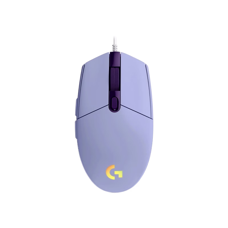 Logitech G102 LIGHTSYNC RGB Gaming Mouse – Purple | 910-005808 | 1 Years Warranty