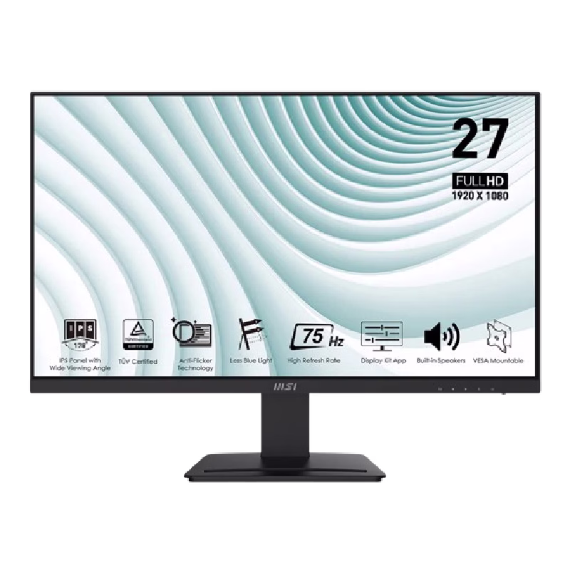 MSI Pro MP273 27″ FHD Monitor | 9S6-3PB4CH-001