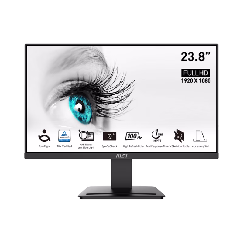 MSI PRO MP2412 Monitor 100Hz