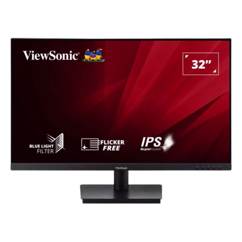 ViewSonic 32” 75Hz 2K QHD Monitor with Built-In Speakers | VA3209-2K