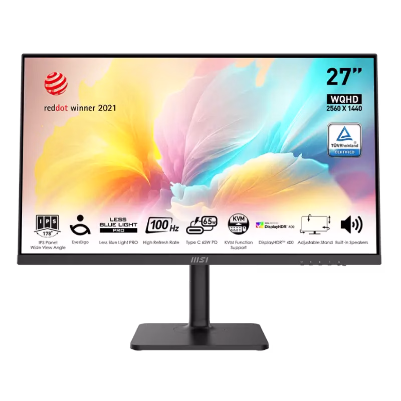MSI Modern MD272QXP 27″ 100Hz Monitor | 3 Years Warranty