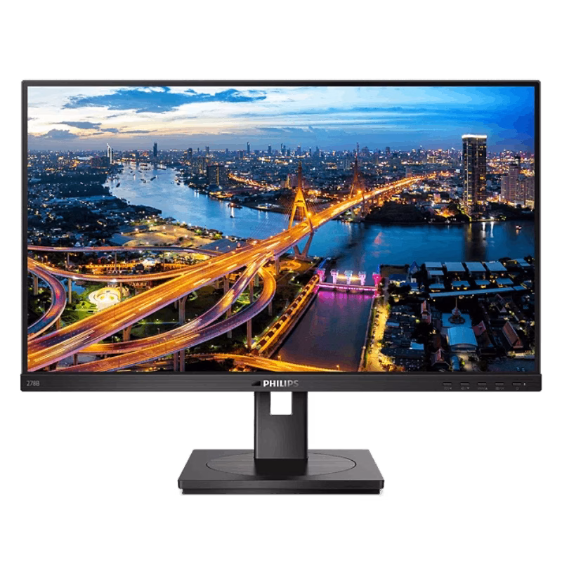 Philips 27″ 4K UHD IPS Monitor with Adjustable Stand | 278B1
