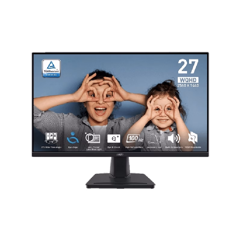 MSI PRO MP275Q 27″ 100Hz Business Monitor | 3 Years Warranty