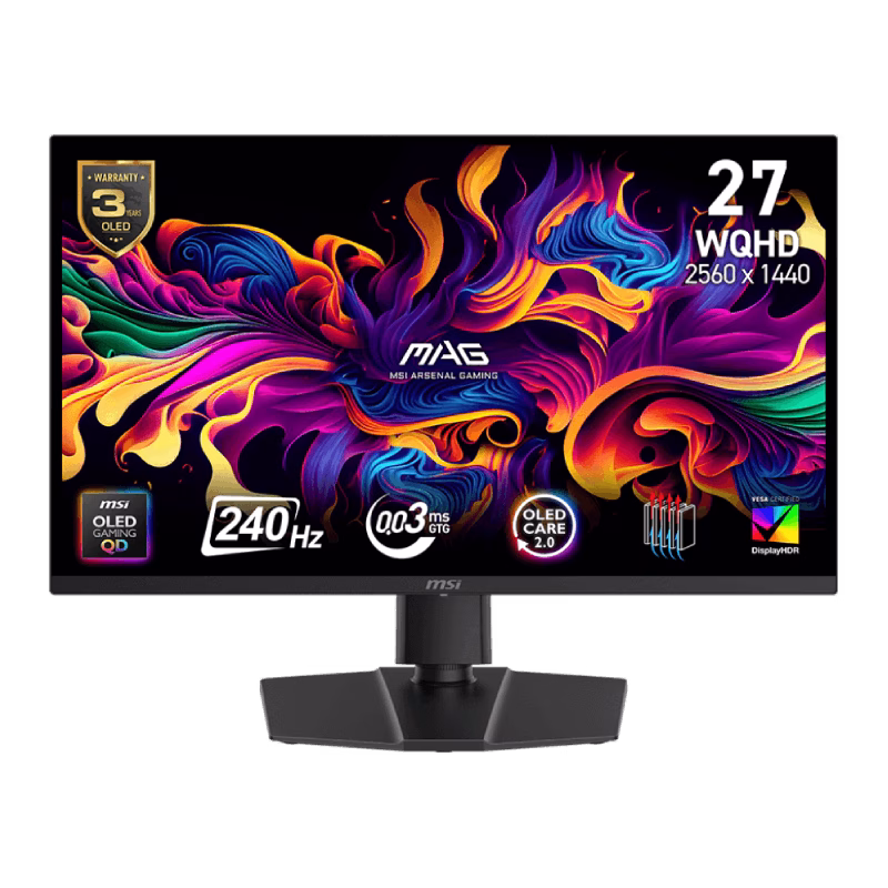 MSI MAG 273QP QD-OLED X24 27″ 240Hz 2K Gaming Monitor