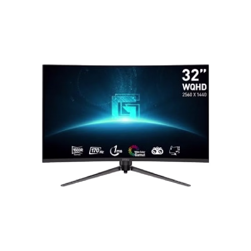 MSI G32CQ5P 32″ 1ms 170Hz Curved Gaming Monitor