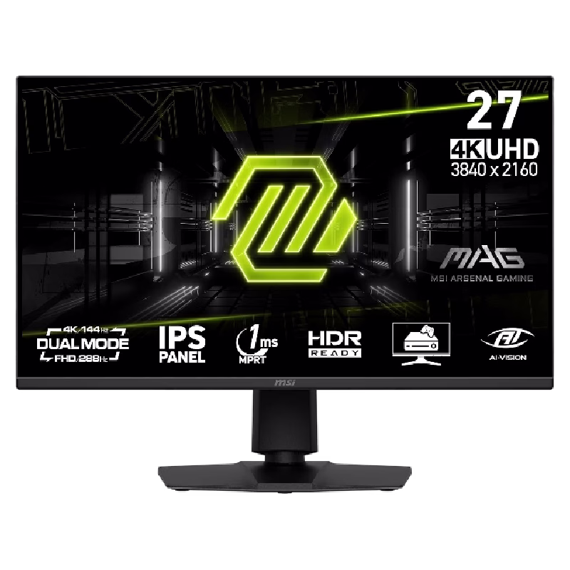 Monitor MSI MAG 275UPD E14 27″ IPS 4K 144Hz,FHD 288Hz | TF