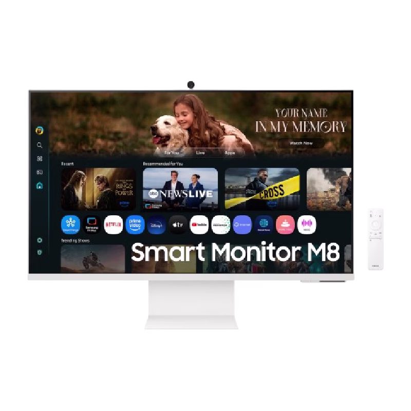 Samsung 32″ Smart Monitor M8 M80F 4K Samsung Vision AI | LS32FM801UMXUE | 3 Years Warranty