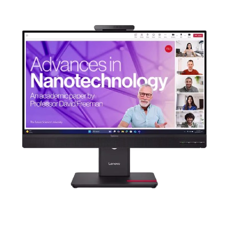 Lenovo ThinkVision T24-4v 23.8″ FHD IPS Monitor with Built-in Webcam | 64B6MAT1EU | 3 Years Warranty