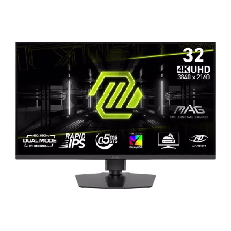 MSI MAG32URDF E16 32″ Dual-Mode Gaming Monitor – FHD 320Hz / 4K UHD 160Hz