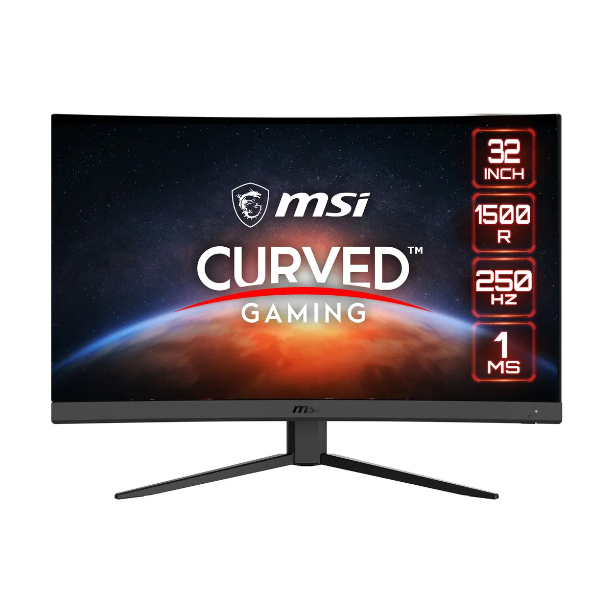 MSI G32C4X 32″ 250Hz Curved Gaming Monitor | TF