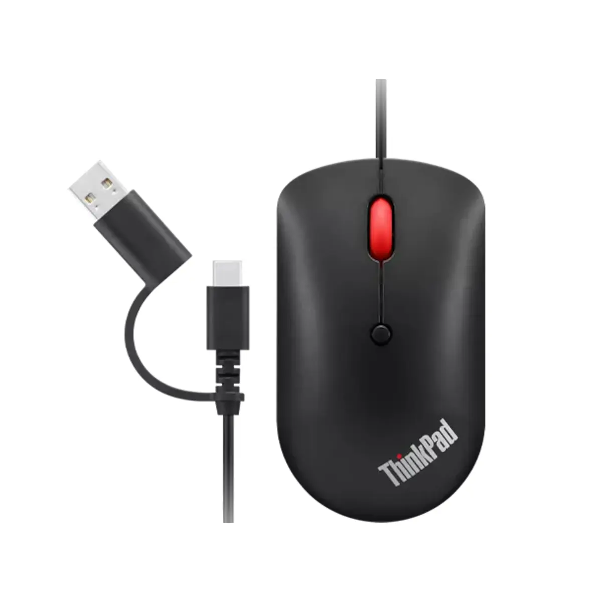 Lenovo ThinkPad USB-C Wired Compact Mouse | 4Y51D20850