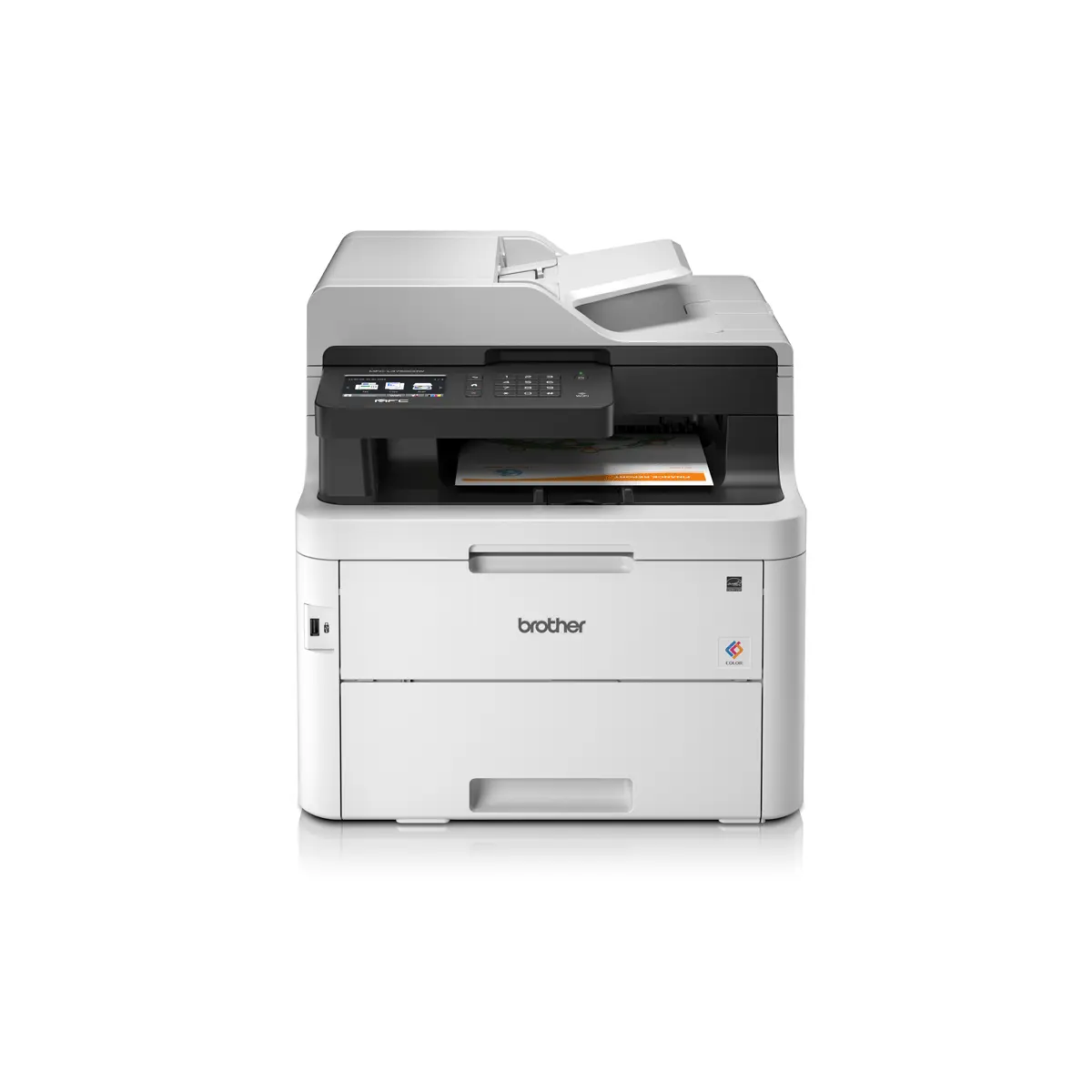 brother MFCL3750CDW Compact Digital Color All-in-One Printer with 3.7” Color Touchscreen, Wireless and Duplex Printing