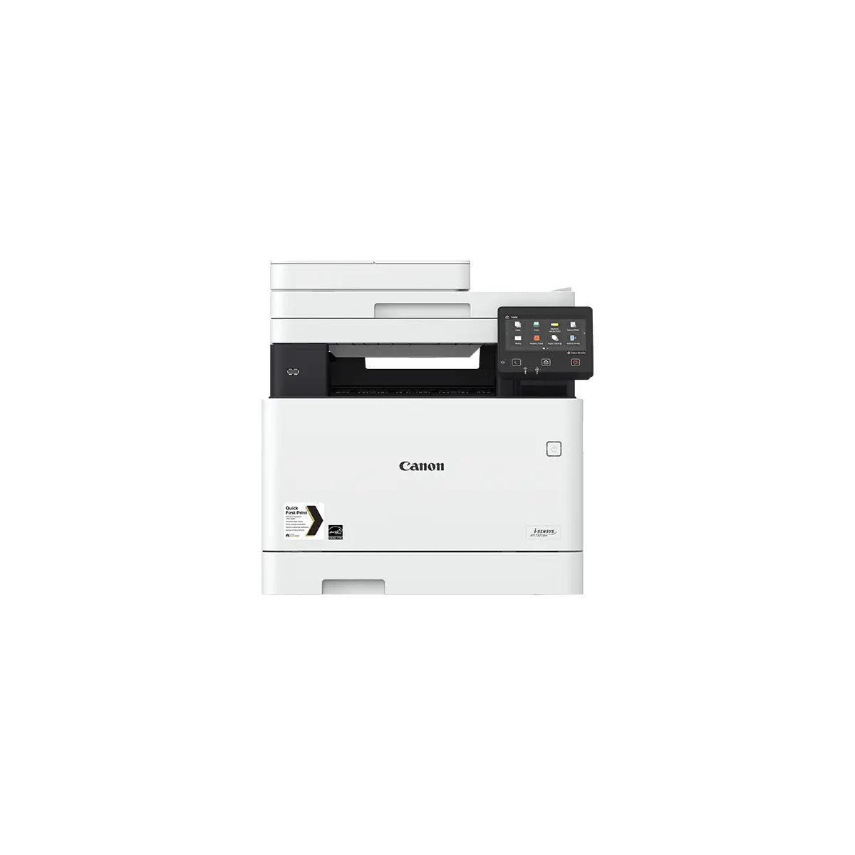 Canon Laser – 3 in 1 MF732CDW Print/Copy/Scan, 27 PPM mono/color,12.7 cm LCD Colour Touch Screen, 1200 X 1200 print Quality Automatic duplex printing, duplex ADF 50 PAGE, colour...
