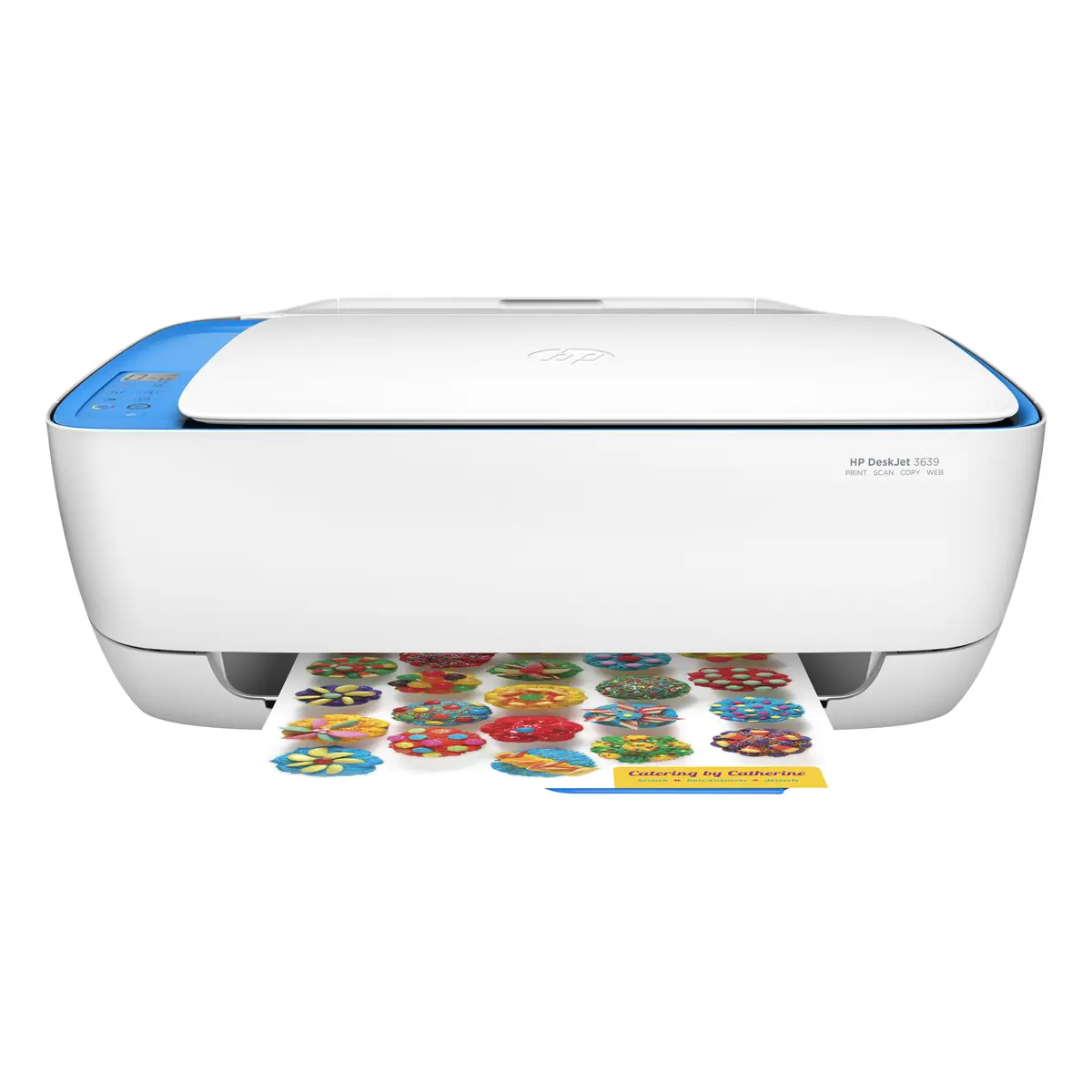HP Printer Inkjet – Officejet MFP / A4 Format F5S43C DeskJet 3639 3in1, Print, Scan, Copy, speed 8 ppm Black/16ppm color, Res 1200x1200dpi Black/ 4800x1200dpi color, Scan Res 12...