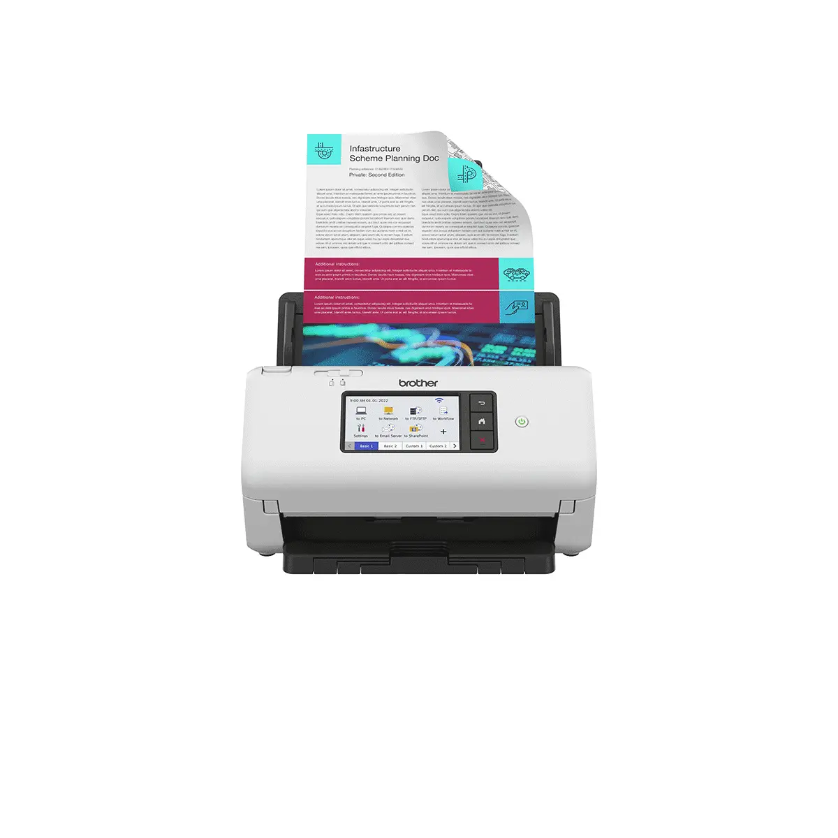 Brother ADS-4700W Professional High Speed Scanner