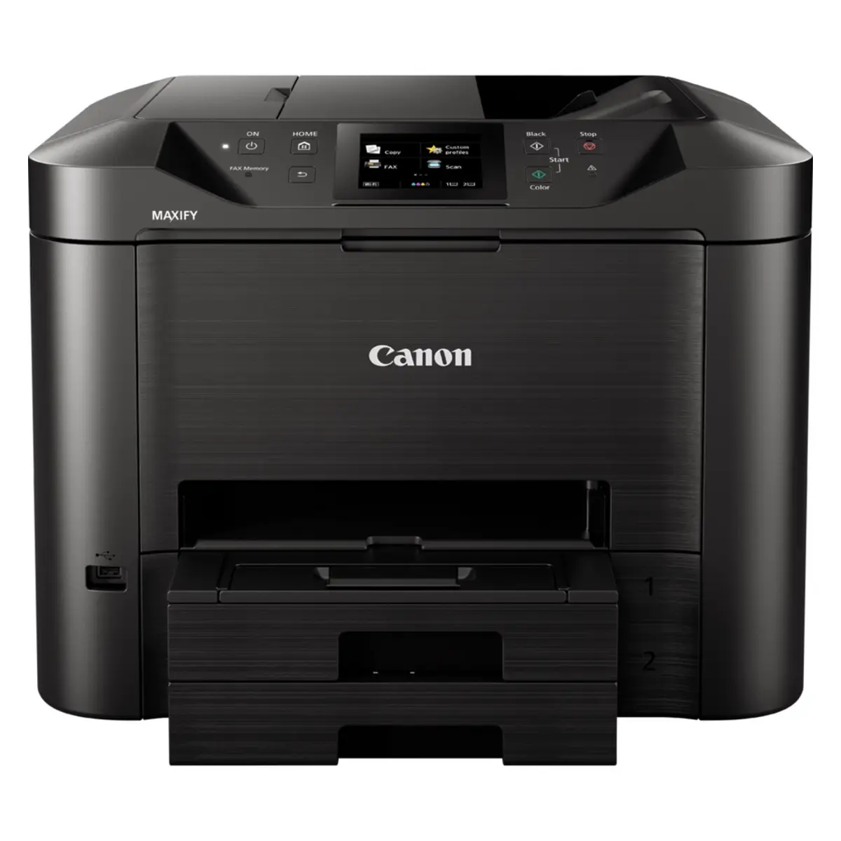 Canon Business Inkjet Series – MAXIFY 4 In 1 Business Inkjet MAXIFY MB5440 Fast All-In-One for a busy small office with print, copy, scan and fax functions, 24 ipm mono, 15 ipm...