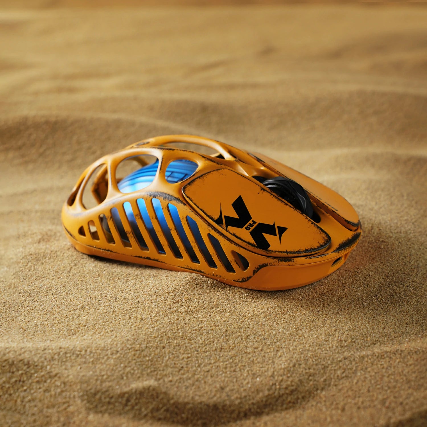 GravaStar Mercury X Pro 8K Wireless Gaming Mouse | Worn Edition-Yellow | Tax Included