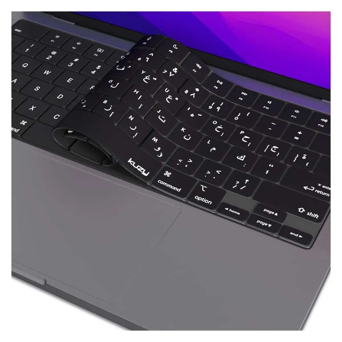 Arabic MacBook Pro Keyboard Cover 2023 2022 14 inch
