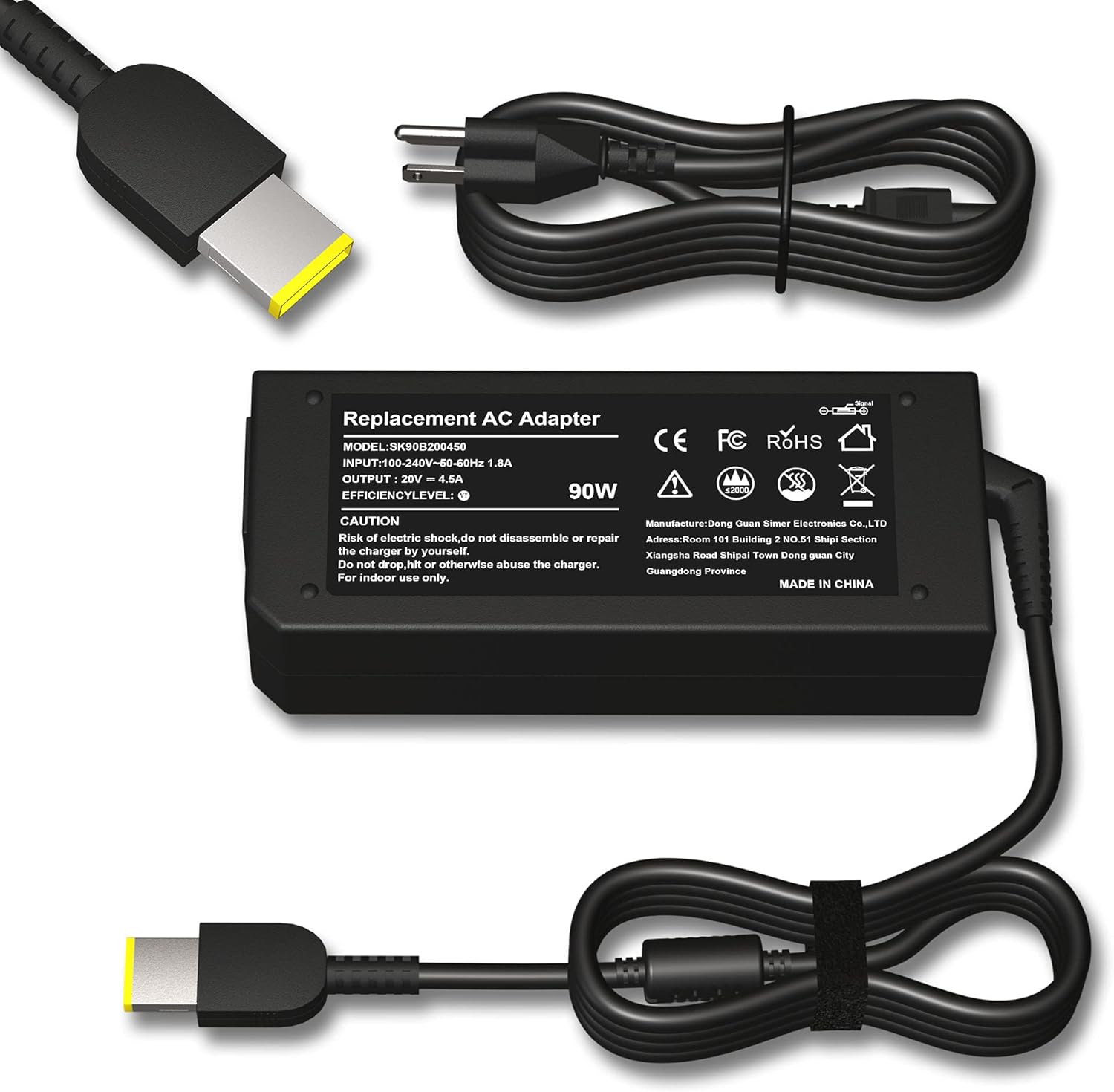 LENOVO 20V/4.5A USB PIN COPY