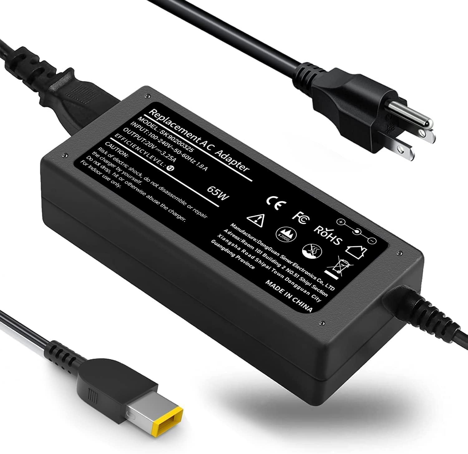 LENOVO USB PIN 65W COPY