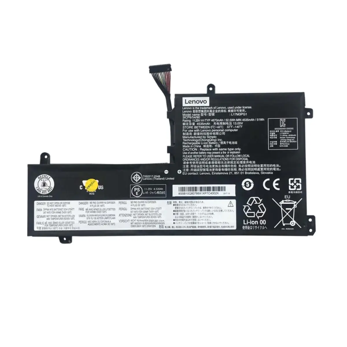 lenovo battery L17M3PG1